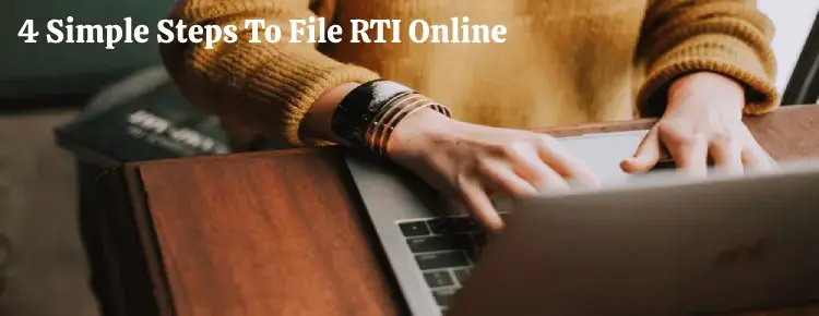 4 simple steps to file rti online