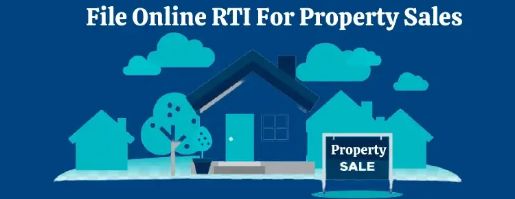 file online rti for property sales