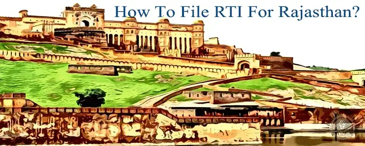 how to file rti in rajasthan?file rti rajasthan online
