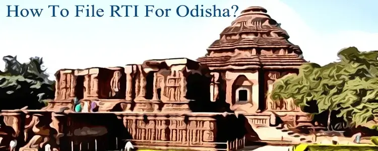 how to file rti in odisha?